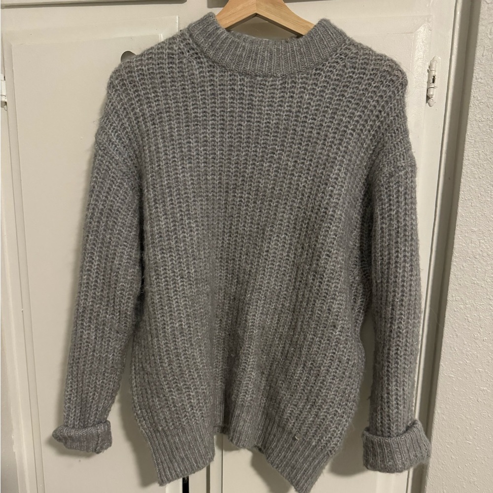Zara Grey Knit Sweater